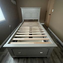 Twin Bed With Storage $400