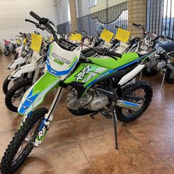 Brand New Apollo 150cc Dirt Bikes! Easy Finance 