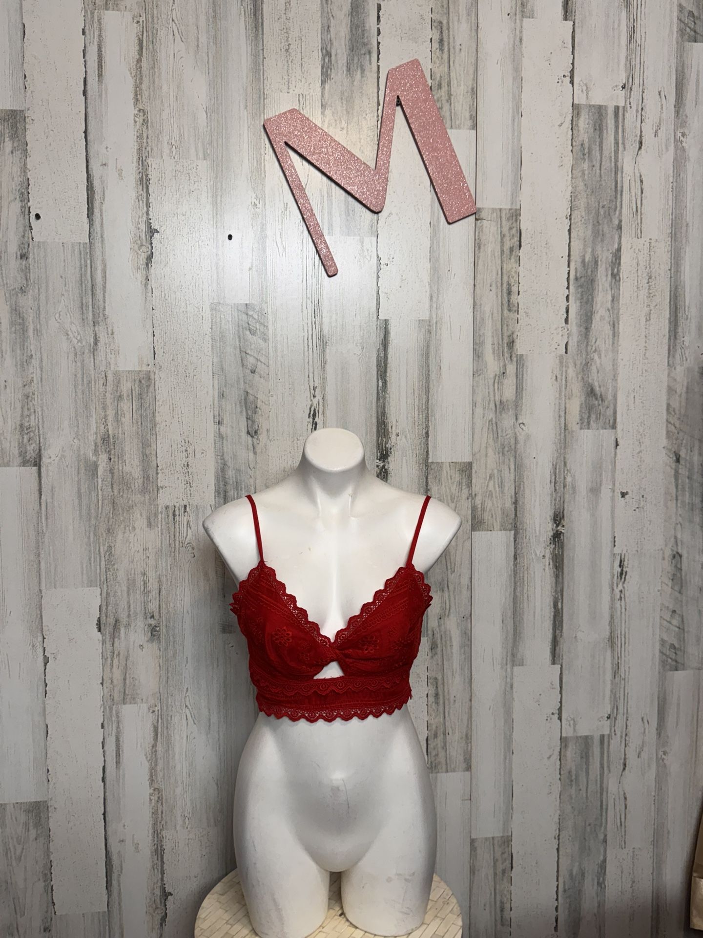 Forever 21 Red Crop Top