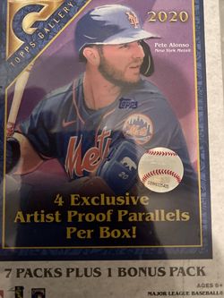 2020 Topps Gallery Blaster Sealed🔥🔥