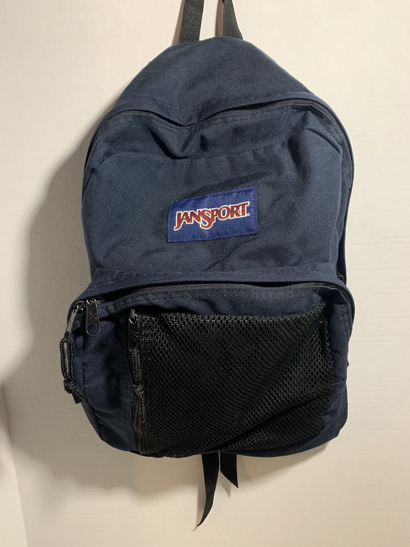 Jansport Navy Blue Backpack 