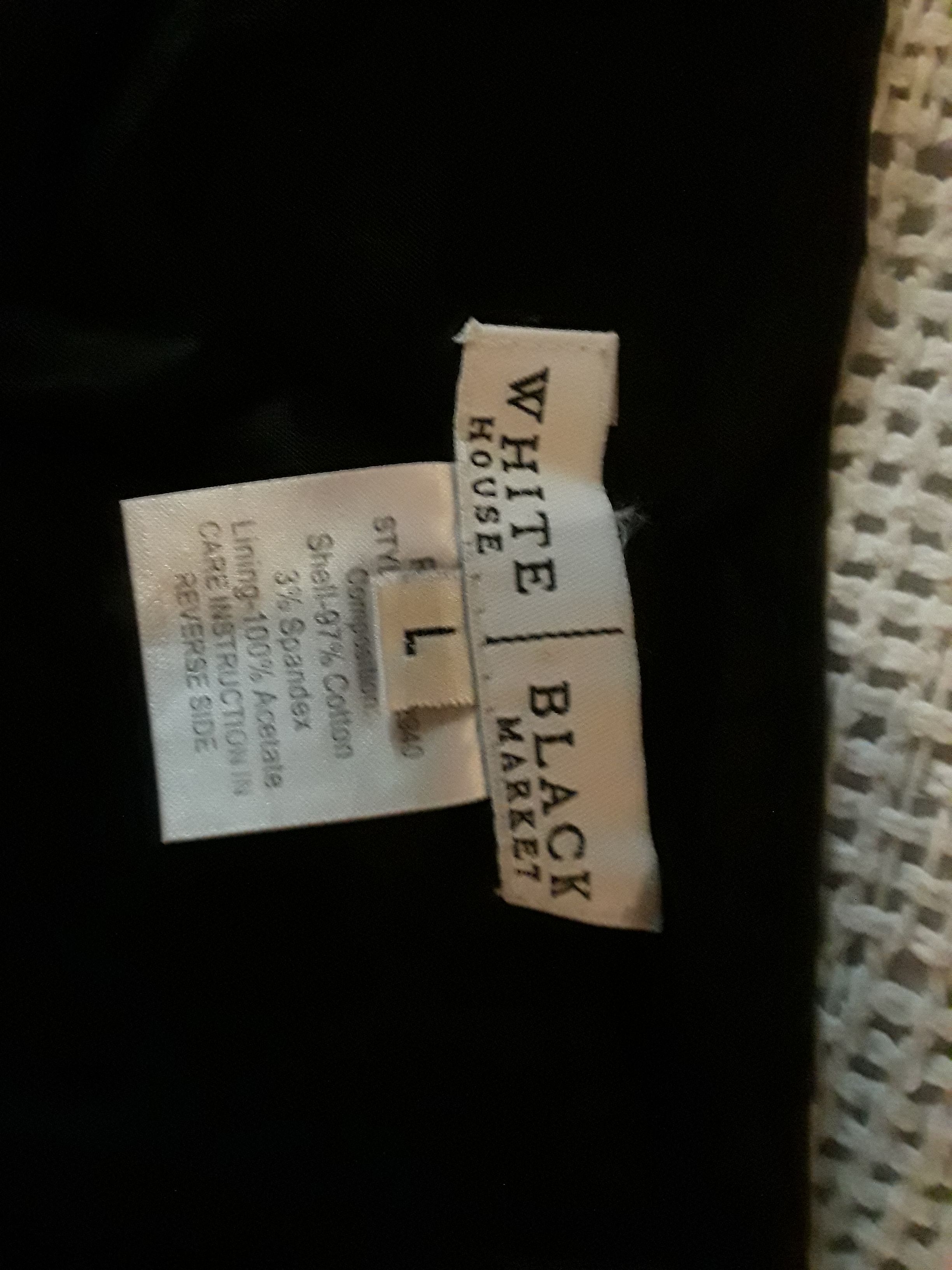 White House Black Market dress top
