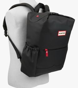 Backpack Hunter Top Clip Water Resistant Black Unisex (New)