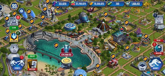 Jurassic World The Game Account