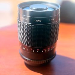 Mirror Lens f/8.0 Camera Lens