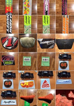 BMX stickers...Huffy and more
