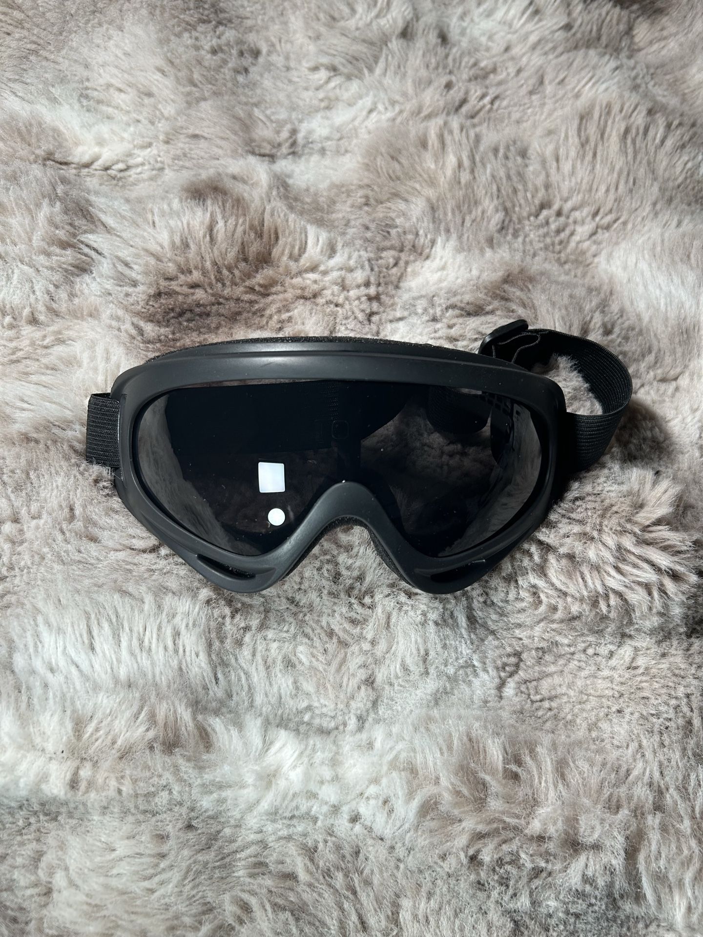 Motocross Glasses Adjustable Motorcycle Goggles (Gray Lens)