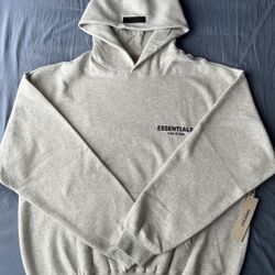 Essentials hoodie Grey Small