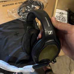 Drop + Sennheiser PC38X Gaming Headset — Noise-Cancelling Microphone with Over-Ear Open-Back Design, Velour Earpads, Compatible with PC, PS4, PS5, Swi