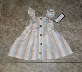 Little lass baby girl dress new