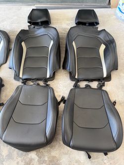2016-2024 Camaro Leather Seat Covers Set