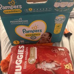 Size 1 Diapers 