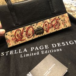 Stella Page Limited Edition Handbag With Cloth Bag And Certification Of Authenticity  Never Used  Excellent Condition 