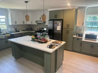 Kitchen cabinets
