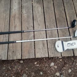 Heavy Duty Moon Wood 21 And Yuma 37 Golf Clubs, Great Condition. $20.00 For Both. 
