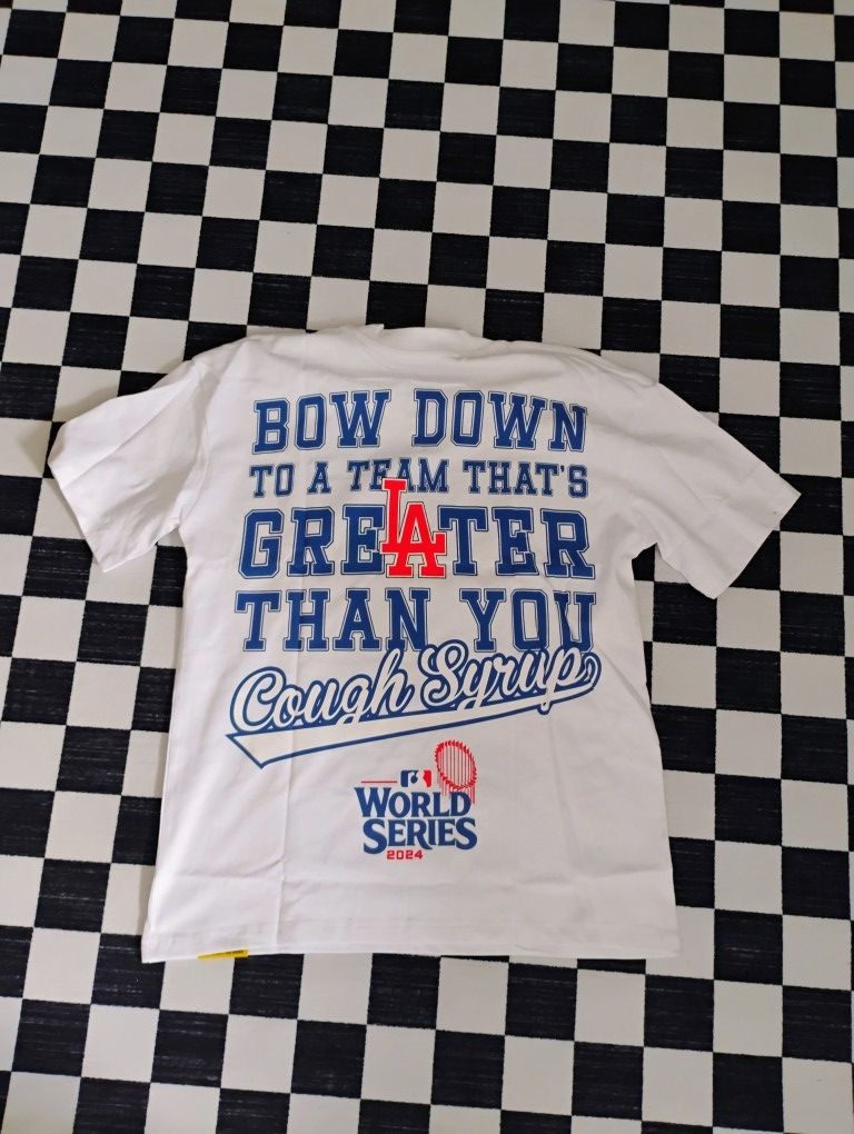 Awful Lot Of Cough Syrup White T Shirt