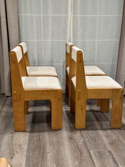 Dining chairs - set of 4