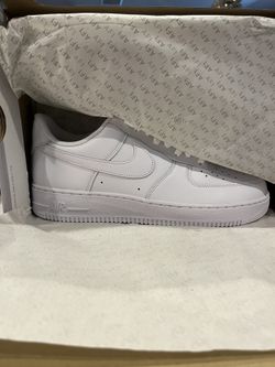 White Air Force 1 Size 10.5