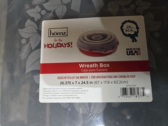 Wreath Storage Bin