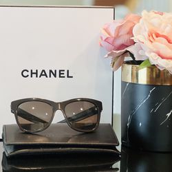 Authentic Brown Chanel Sunglasses