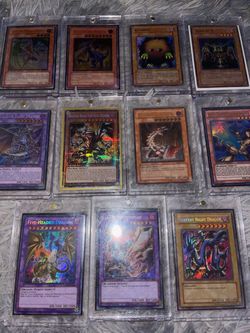 Yugioh cards (slabs)