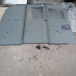 Metal gate for Chevy cargo Van