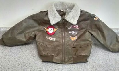 Little Boys 4T Aviator Jacket
