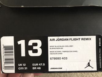 Air Jordan flight remix