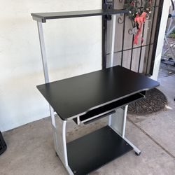 PC Computer Desk w/ Shelves – Sturdy & Space-Saving
