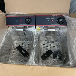 Brand New Commercial Double Deep Fryer For $90 