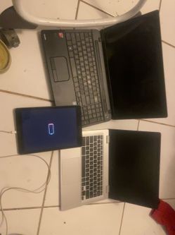 Laptop & iPad Bundle – For Parts or Repair