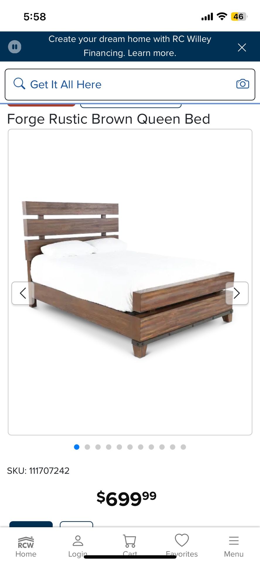 Queen Bed Frame