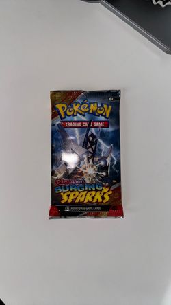 [OPENED] ⚡️🧨 Pokemon Violet and Scarlet Surging Sparks Single Pack