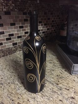 Decorated bottle