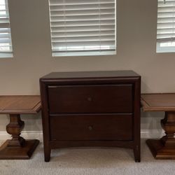 A Dresser And Set Of End Table (price Is Negotiable)
