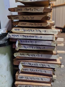 Cherry Slab / Wood - 8/4x12x72 - Quarter Sawn