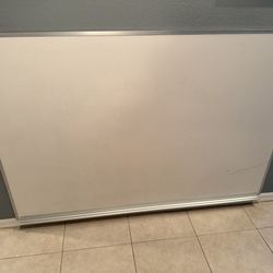 Dry Erase Board, 72 X 48 Inches, Wall-Mounted Whiteboard with  Aluminum Frame & Marker Tray! 
