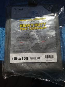 10x10 heavy duty tarp