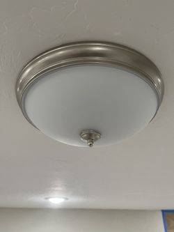 Selectable LED Ceiling Light Brushed Nickel
