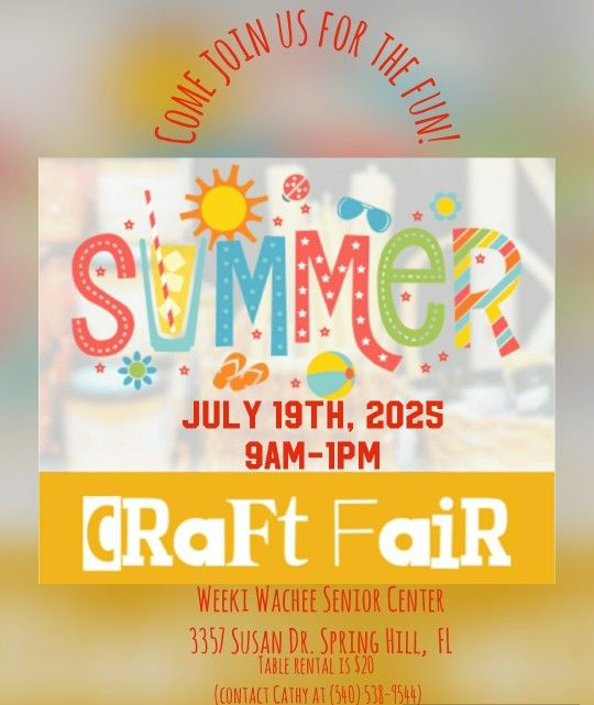 SUMMER CRAFT FAIR