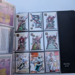 Football Binder With Alot Of Good Cards 