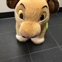Disney Lion King Simba 6V Plush Ride-On Toy for Toddlers by Huffy