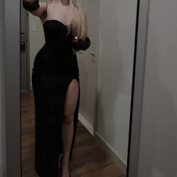 Babyboo Maxi Black Dress 