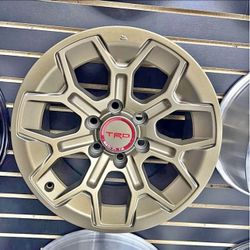 New Wheels TR8 17" 6x139.7 Bronze Fits Tacoma 4Runner Fjcruiser Sequoia Tundra, FINANCE AVAILABLE