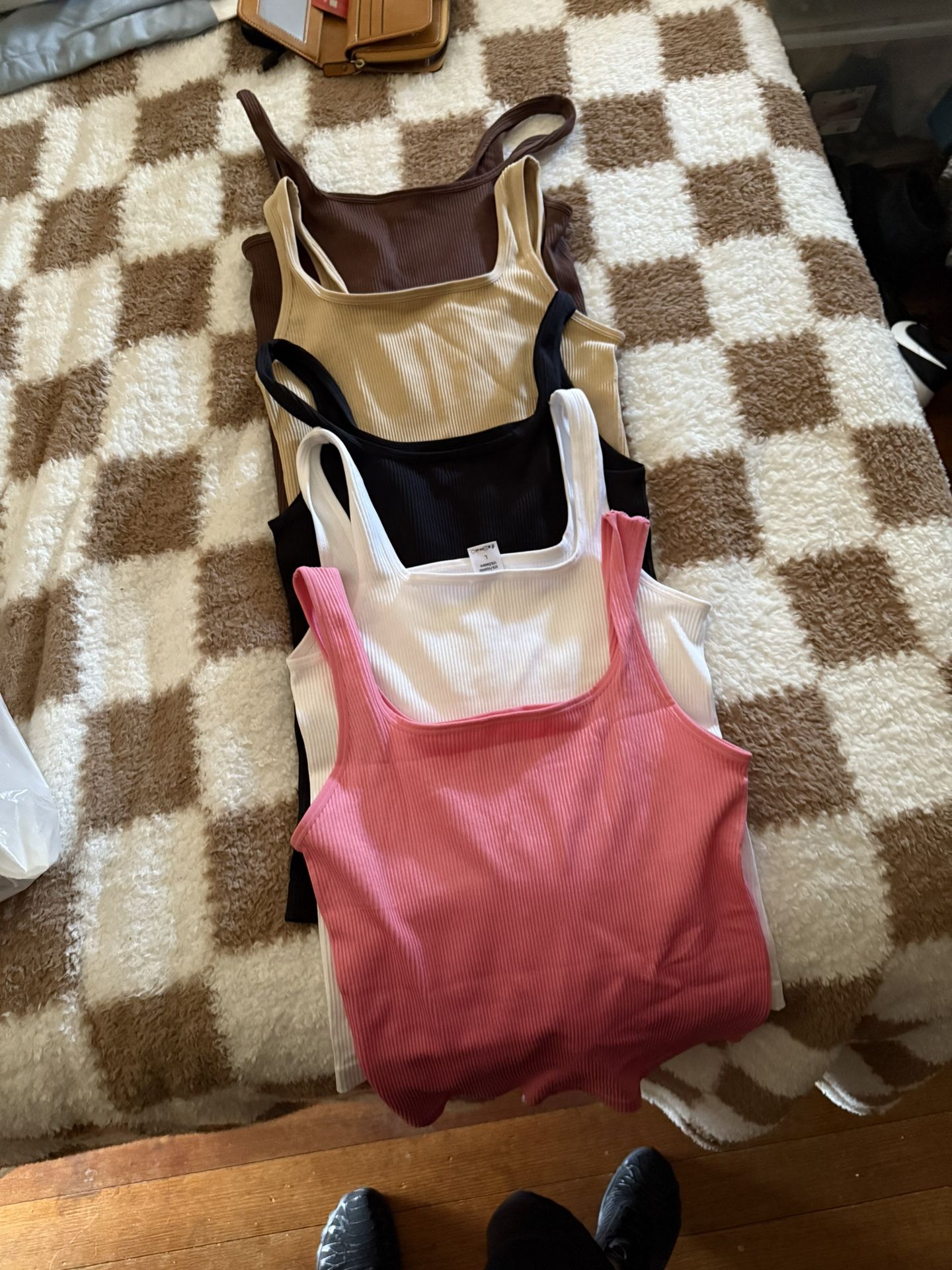 Woman’s Tank Tops And Active Wear