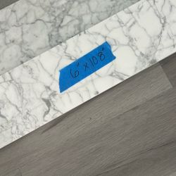 Carrera Marble Backsplash 