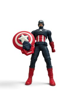 Captain America Marvel Action Figure with Shield