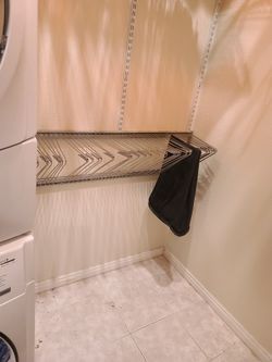 48" Wall Mount Heavy Duty PANTS RACK - Chrome