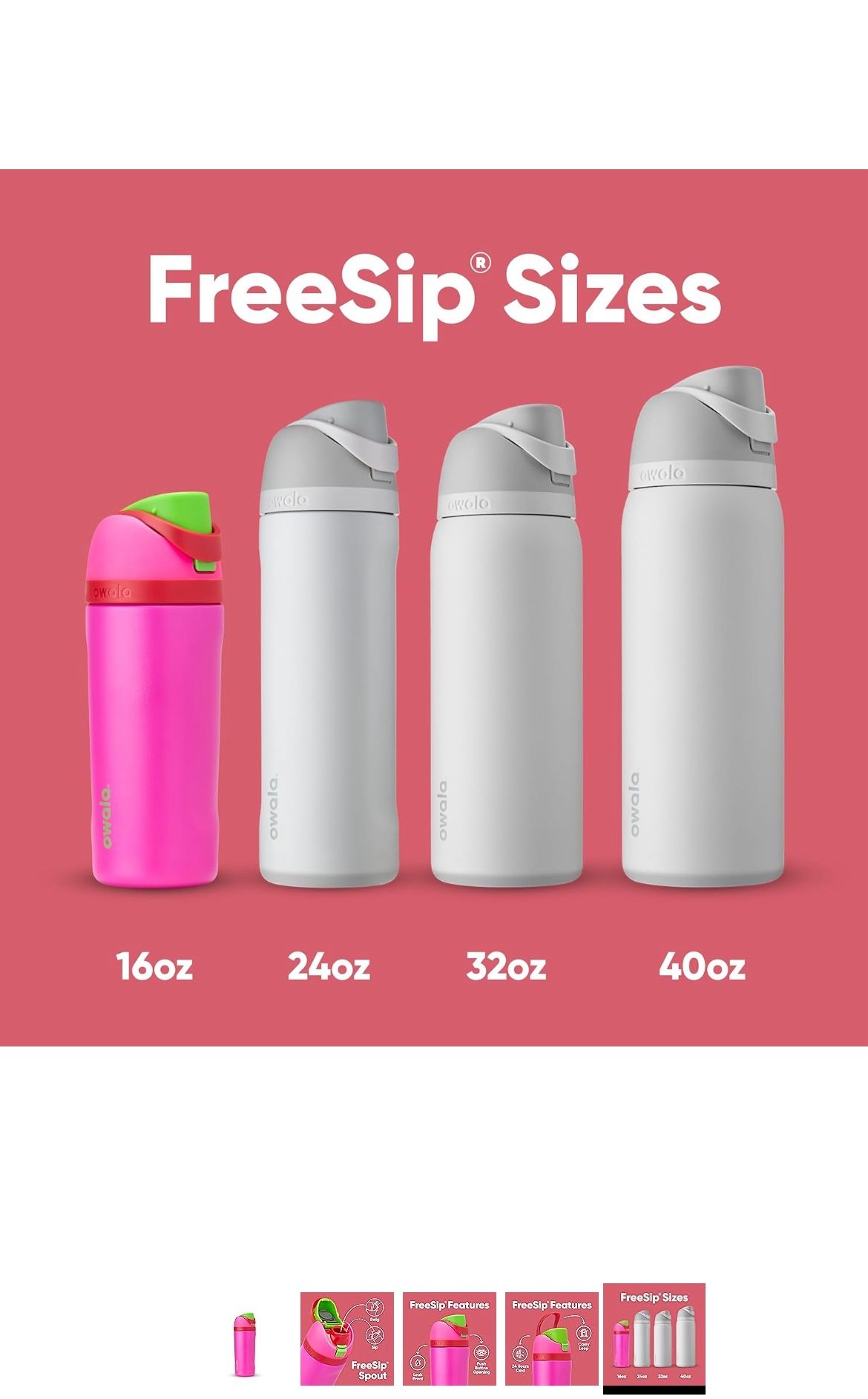 Owala 16oz Kids Tumbler