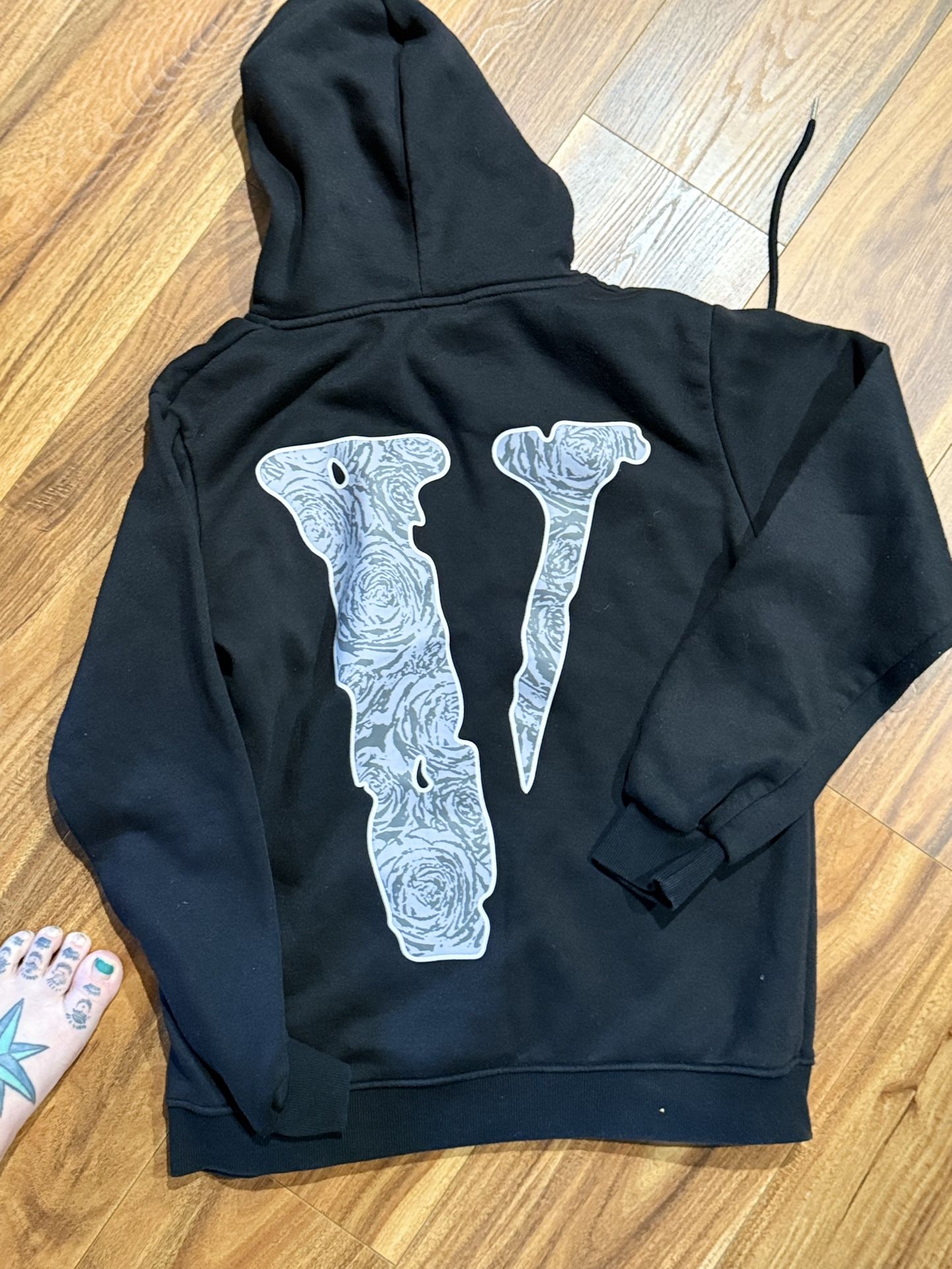 Vlone x Pop Smoke The Woo Hoodie Black Multiple Sizes 50 Cent